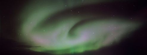 Aurora Boreal en el Ártico